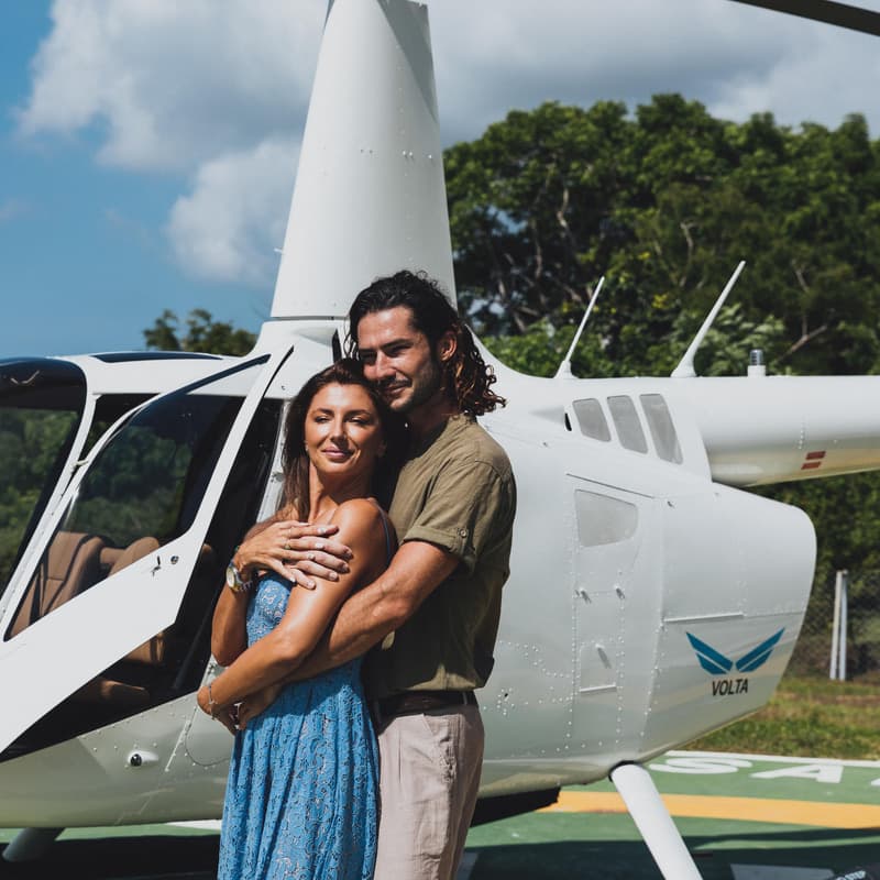 It's more than just a helicopter ride — it's a full experience. Flying in brand-…